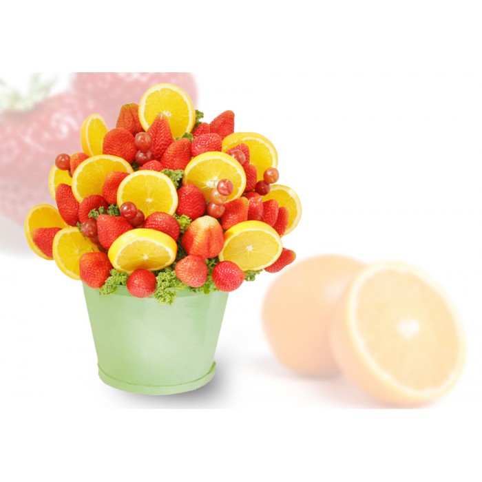 Celebratory Fresh Fruit Arrangement