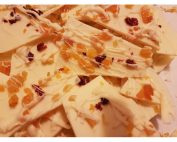 bulk white chocolate with dry fruits 100 grams