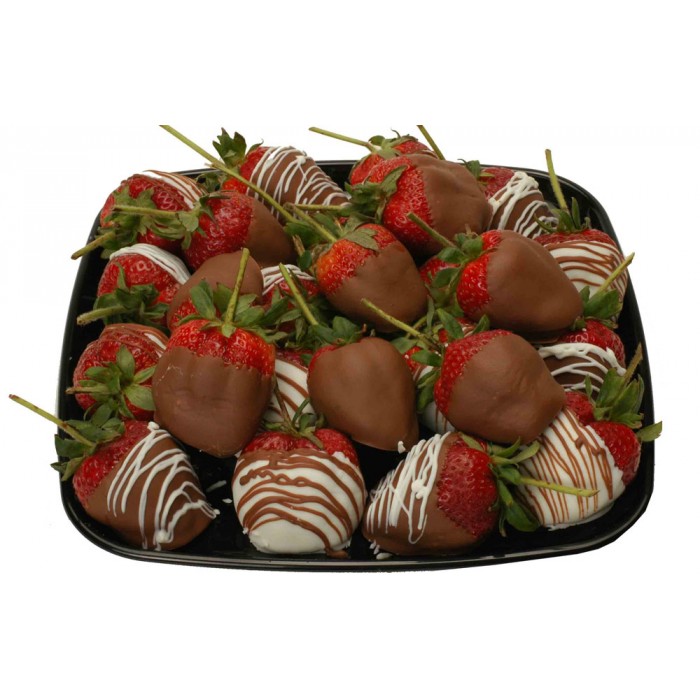 Chocolate Strawberries Platter for Offices