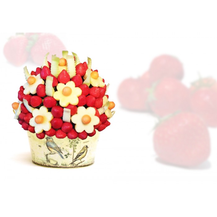 Sympathy Edible Fruits, strawberry arrangement Toronto, fruit bouquet, edible fruits delivery Pickering